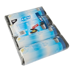 Starpak 80 Auskleidesäcke für Mülltonnen 120 l 110 cm x 90 cm schwarz Image