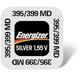 Energizer Silberoxid MD Uhrenbatterie 395-399-SR57-SR927SW-SG7 - 1er Miniblister