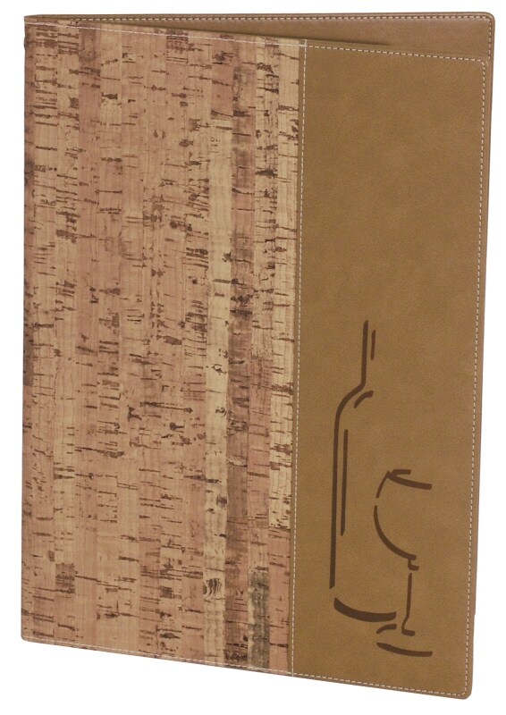 Contacto WEIN-Karte DIN A4, Korkimitat Image