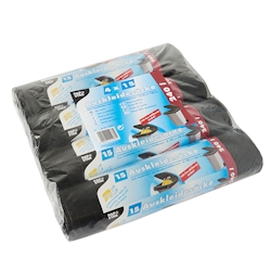 Starpak 60 Auskleidesäcke für Mülltonnen 240 l 135 cm x 120 cm schwarz Image