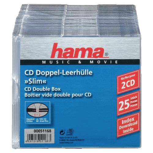 Hama CD-/DVD-Hüllen 25 Stück Image