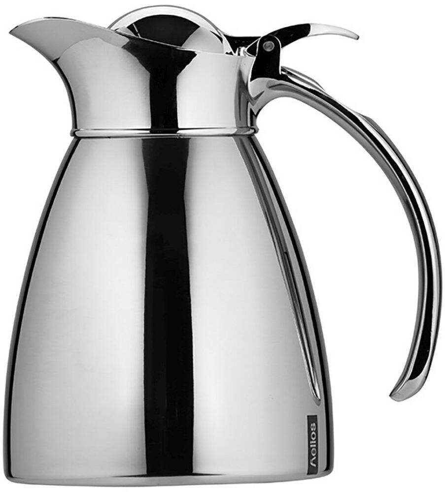 Helios Edelstahl-Isolierkanne 0,6 l Klappdeckel- Helios Brilliant - 1er Image