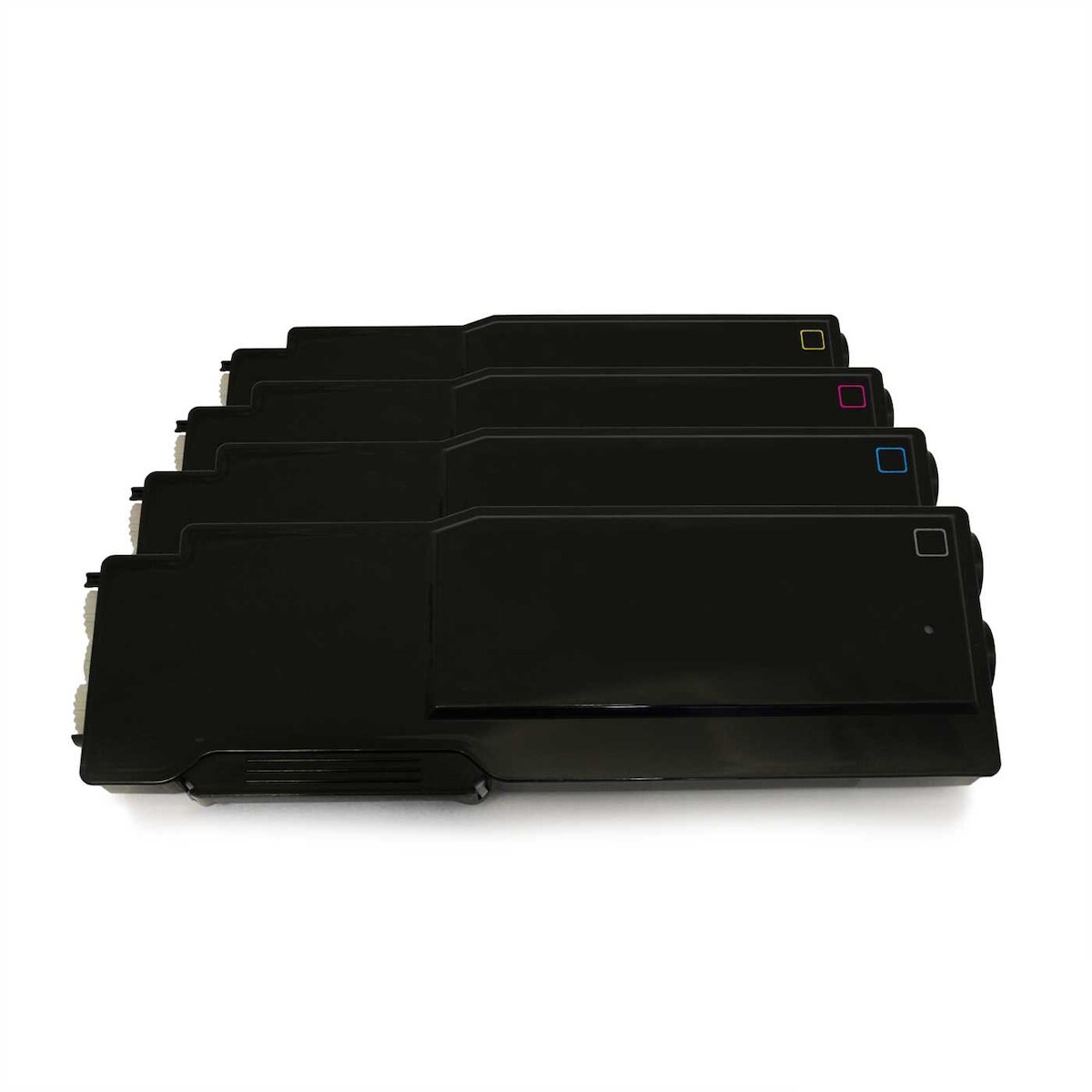 4x Eurotone Toner Alternative für Dell 86W6H Schwarz 9FY32 Cyan H5XJP Magenta RGJCW Gelb Image