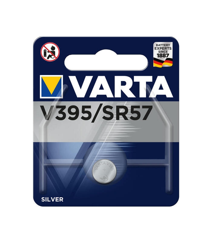 Varta V395 Batterie SR57 Silberoxid 1,55 V, 1 Stück, 42 ??mAh Image