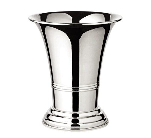 EDZARD Blumentopf Blumenübertopf Vase Tromba schwerversilbert, Höhe 20 cm, Durchmesser 17 cm Image