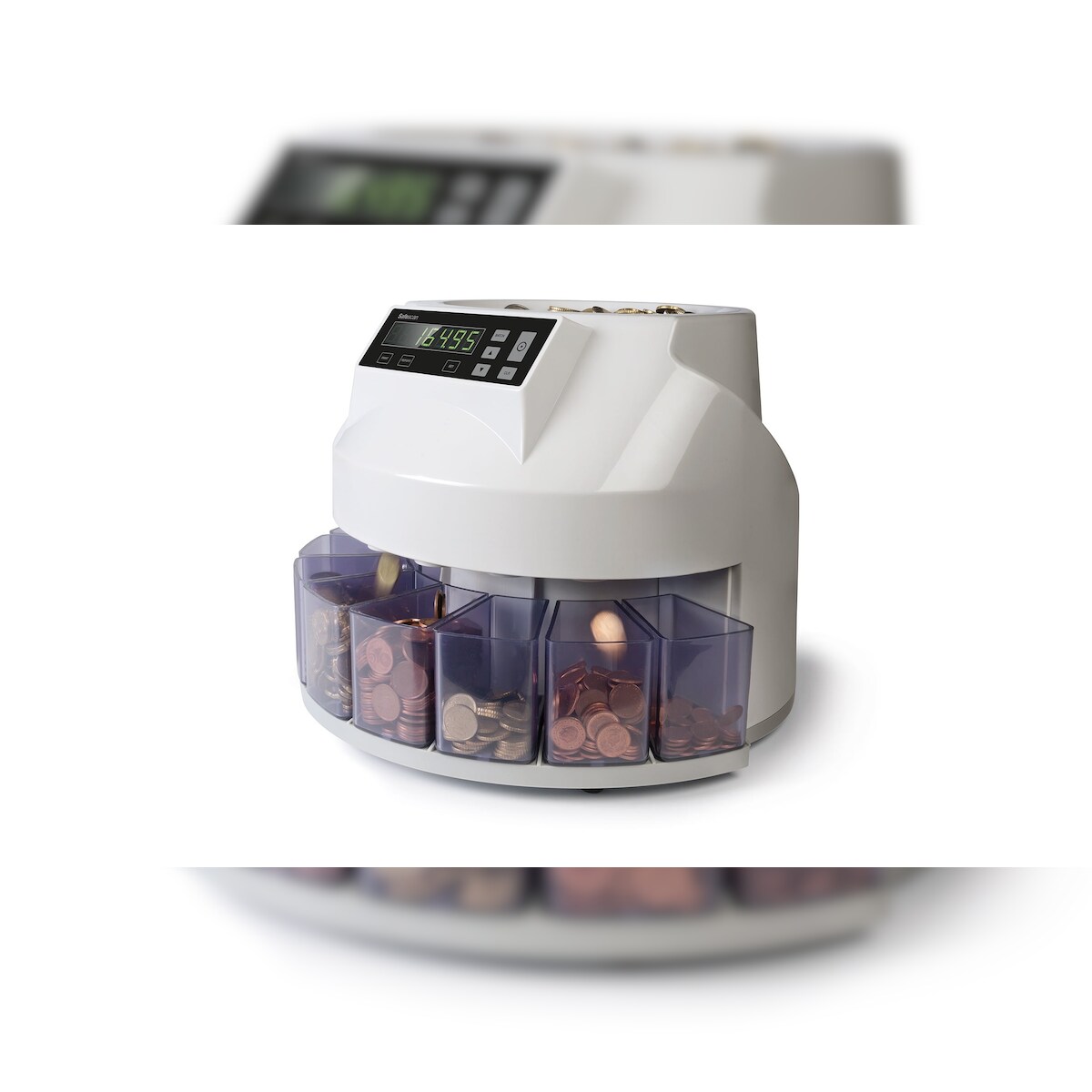 SAFESCAN Geldzählmaschine 1250 113-0547 Münzzähler/sortierer grau Image