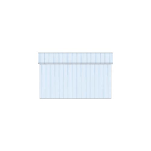 Sovie HORECA Tischläufer Streifen in Blau aus Linclass® Airlaid 40 cm x 24 m, 1 Stück – passend zu Hochzeit Taufe Kommunion