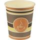 PAPSTAR Trinkbecher Coffee To Go 90128 0,2l braun 50 St./Pack.