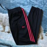 Adidas Pants & Jumpsuits | Adidas Women’s Clima-Cool Pink Pants Joggers Sm | Color: Black/Pink | Size: S