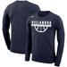 Men's Nike Navy Villanova Wildcats Basketball Drop Legend Long Sleeve Performance T-Shirt