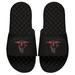 Men's ISlide Black Texas Tech Red Raiders Secondary Logo Slide Sandals