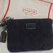 Coach Bags | Authentic Coach Signature "C" Blk Wristlet Wallet | Color: Black/Silver | Size: Os