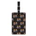 Black Hofstra University Pride Mascot Tokyodachi Luggage Tag