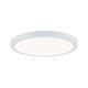 Paulmann 70869 LED Atria mounting panel round ceiling luminaire 22W light 2700K warm white LED panel white matt dimmable for wall and ceiling mounting