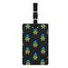 Black Delaware Fightin' Blue Hens Mascot Tokyodachi Luggage Tag