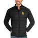 Men's Antigua Black Cal State Long Beach The Altitude Full-Zip Jacket