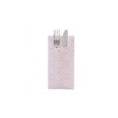 Sovie HORECA Besteckserviette Mandy in altrosa aus Linclass® Airlaid 40 x 40 cm, 100 Stück - Ornamente