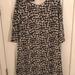 Nine West Dresses | Black And White Nine West Shift Dress | Color: Black/White | Size: 12