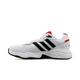 adidas Herren Strutter Sneakers, Ftwr White/Core Black/Active Red, 40 EU