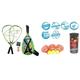 Speedminton® Junior Set – Original Speed Badminton/Crossminton Kinder Set inkl. 2 Fun Speeder®, Tasche & Fun Speeder® - 3er Pack Speed Badminton/Crossminton Einsteiger- und Kinderball