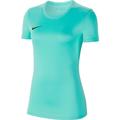 Nike Damen T-Shirt W NK Dry Park VII JSY SS, Hyper Turq/Black, XL, BV6728