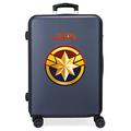 Marvel Avengers All Avengers Blue Medium Suitcase 48 x 68 x 26 cm Rigid ABS Combination Lock 70 Litre 3.7 kg 4 Double Wheels