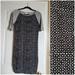 Lularoe Dresses | Lularoe Julia Black/ White | Color: Black/White | Size: S