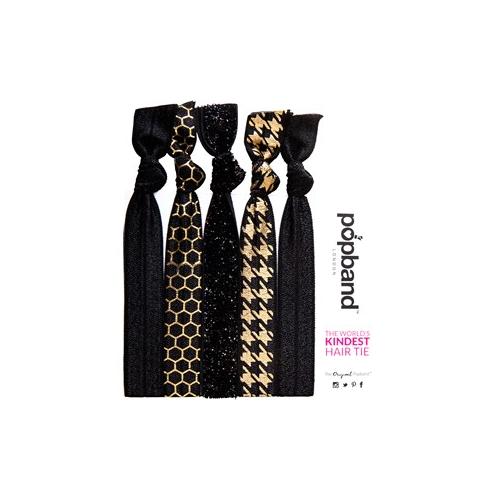 Popband Accessoires Zopfbänder Hair Tie Nightlife 5 Stk.