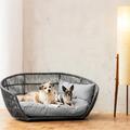 Laboni Prado Design Lounge-Bett, Hundebett, Hundekörbchen, outdoorgeeignet, Oeko-Tex® Standard 100