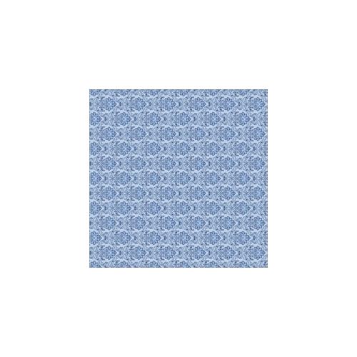 Sovie HORECA Tischdecke Cleve in blau aus Linclass® Airlaid 80 x 80 cm, 20 Stück – Ornamente Schnörkel