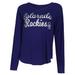 Women's Concepts Sport Purple Colorado Rockies Composure Long Sleeve Top