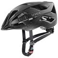 uvex Touring cc - Lightweight All-Round Bike Helmet for Men & Women - Individual Fit - Upgradeable with an LED Light - Black Matt - 56-60 cm