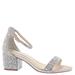Betsey Johnson Mari - Womens 10 Silver Sandal Medium