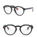 Burberry Accessories | Burberry Nova Check Black Front Round Eyeglasses | Color: Black | Size: Os