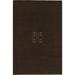 Black 69 x 0.25 in Indoor Area Rug - Bokara Rug Co, Inc. Gabbeh Hand-Knotted High-Quality Brown Area Rug Wool, Latex | 69 W x 0.25 D in | Wayfair