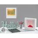 Trinx Shane Glitter Box Novelty LED Light Box in White | 9 H x 9 W x 1.5 D in | Wayfair SL3984-02