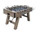 Hathaway Games Braxton 55" Foosball Table Manufactured wood in Black/Brown/Gray | 34.5 H x 55 W in | Wayfair BG50350