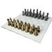 Darby Home Co Trond Animal Kingdom Cats vs Dogs Chess Board Set Glass | 0.25 H x 17 W in | Wayfair 2F383D60F4574FCB97A49505E44B0A78