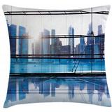 East Urban Home Indoor/Outdoor 36" Throw Pillow Cover Polyester | 36 H x 36 W x 0.1 D in | Wayfair C54208CD6CFA4E07AAF65C61051313DD