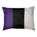 East Urban Home Washington Dog Bed Pillow Metal in White/Black/Indigo | 6.5 H x 40 W x 30 D in | Wayfair 7009265CACA3482E863131965172B41C