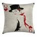 East Urban Home Indoor/Outdoor 36" Throw Pillow Cover Polyester | 36 H x 36 W x 0.1 D in | Wayfair 2AC4C53E8C5E45D0933A9116A066A3DA