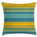 East Urban Home Indoor/Outdoor Striped 28" Throw Pillow Cover Polyester | 28 H x 28 W x 0.1 D in | Wayfair 864EDB2DC5CF4FAAA122569AB42F83F9