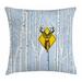 East Urban Home Indoor/Outdoor 36" Throw Pillow Cover Polyester | 36 H x 36 W x 0.1 D in | Wayfair 6A273BEC9BC448408959322E38A63D82