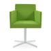 sohoConcept Harput 4 Star Dining Chair Upholstered/Fabric in Green/Black | 30 H x 22 W x 22 D in | Wayfair HAR-4STR-BLK-012