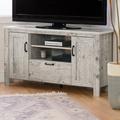 South Shore Lionel Corner TV Stand for TVs up to 50" Wood in Brown/Gray | 26.25 H in | Wayfair 12554