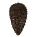 The Twillery Co.® Matte Glitter Pinecone Christmas Ornament Plastic in Gray | 7 H x 3.5 W x 3.5 D in | Wayfair 024A4EA862414499A11B8C765885FA2C