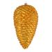 The Twillery Co.® Matte Glitter Pinecone Christmas Ornament Plastic in Yellow | 7 H x 3.5 W x 3.5 D in | Wayfair A7CDD8498F5944BC8968A234F58D989D