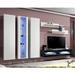 Orren Ellis FLYC4 Floating Entertainment Center for TVs up to 70" Wood in Black | Wayfair 02706F210821427086BF069B4D0336A0