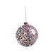 The Holiday Aisle® Pentagon Sequin Ball Ornament Glass | 4.75 H x 4.75 W x 4.75 D in | Wayfair 45F015B2E18545F79FD2B7CF502BEAD9