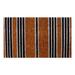 Breakwater Bay Minna Stripes 30 in. x 18 in. Non-Slip Outdoor Door Mat Coir | Rectangle 1'6" x 2'6" | Wayfair 654TCM